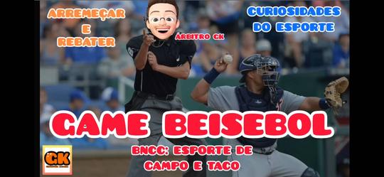 GAME BEISEBOL ARREMEÇAR E REBATER