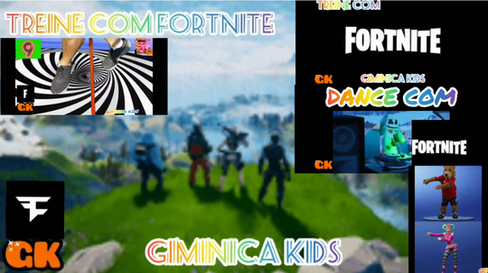 TREINE E DANCE COM FORTNITE